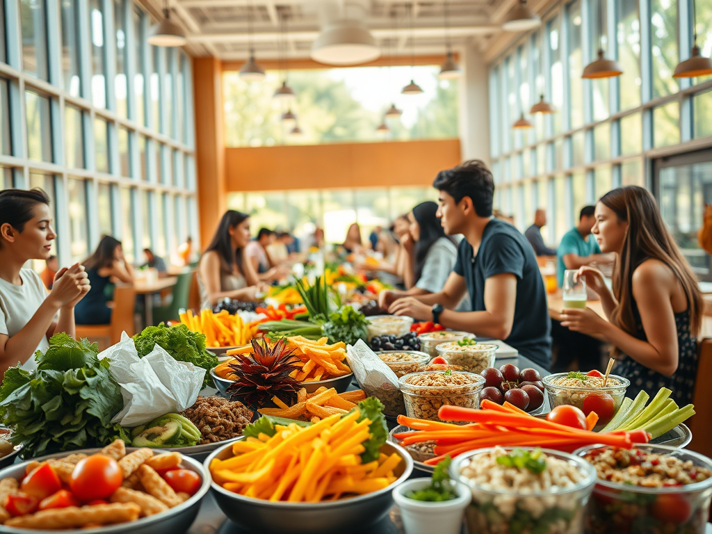 What does great food at University look like?